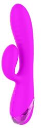 Passion Labs Vibrator Iepuras Inflatable Sahara, 10 Moduri Vibratii, Silicon, USB Magnetic, Mov, 19.5 cm, Passion Labs, Sensations Vibrator