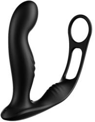 Passion Labs Stimulator Anal Hervy, 10 Moduri Vibratii, Silicon, USB, Negru, 12.5 cm, Passion Labs
