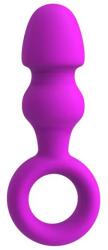 Passion Labs Dop Anal cu Inel Anal Plug Small, Silicon, Mov, 9.1 cm, Passion Labs, Mystery