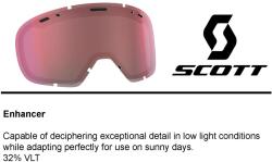 SCOTT Unlimited II. OTG Enhancer síszemüveg 2022 (271824MIBLKENH)