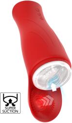 Hidden Desire Fusion Super Suction Nutbuster Triple Masturbator Red