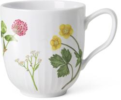 Kähler Bögre HAMMERSHOI SUMMER - WILD FLOWERS 330 ml, fehér, porcelán, Kähler (KHL693283)