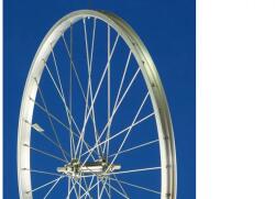 Beretta 26 x 1 3/8 colos (590x25 mm) első kerék, 5/16 colos csavaros tengellyel, ezüst színű