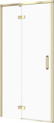 Cersanit Larga zuhanyajtók 90 cm dönthető arany matt/átlátszó üveg S164-066 (S164066)