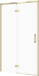 Cersanit Larga zuhanyajtók 120 cm dönthető arany matt/átlátszó üveg S164-068 (S164068)