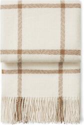 Elvang Tartan одеяло 130 x 190 см, цвят слонова кост (70013-I)