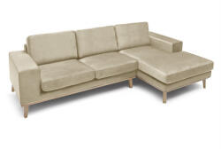  Krém színű sarok ülőgarnitúra MOON Változat: Jobb sarok
