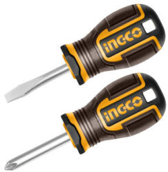 INGCO Set de șurubelnițe cu mâner 2 bucăți S2 (HKSDS2228)