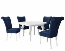  Étkezőgarnitúra Racine 143 (Fehér + Magic Velvet 2216)