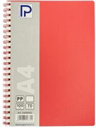 ColorARTE Caiet cu spirala A4, 100 file, coperta plastic, matematica, ColorArte (24800032)