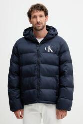 Calvin Klein Jeans rövid kabát sötétkék, téli, LV04RD528G - sötétkék XS