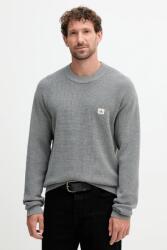 Calvin Klein pamut pulóver szürke, LV04RD313G - szürke XS