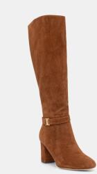 Lauren Ralph Lauren csizma velúrból Kellie Tl Hl barna, magassarkú, 802967843002 - barna Női 39.5