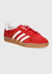 Adidas velúr sportcipő Gazelle Indoor - piros Női 46