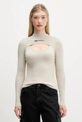 Karl Lagerfeld Jeans pulóver - bézs L
