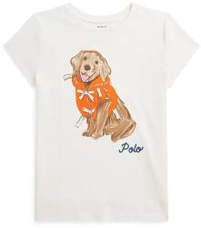 Ralph Lauren gyerek pamut póló - fehér 136-142 - answear - 17 690 Ft