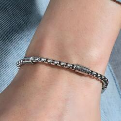 HARAHU RO-21750 karlánc uraknak - Ezüst KP21750