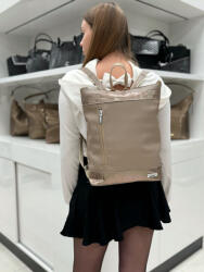 CHIARA K 7017 drapp rostbőr női hátizsák