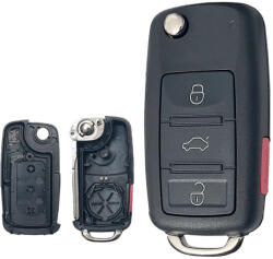  Volkswagen Phaeton Touareg 3+1 gombos kulcsház (VW000075)