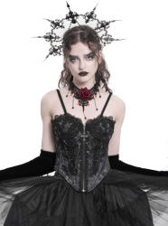Devil Fashion Corset de damă DEVIL FASHION - Black Gothic - ECST00801