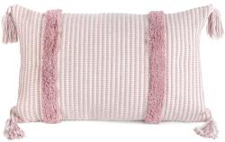 Takoy TERRA COLLECTION Díszpárnahuzat AVINION vastag pamut anyagból bojtokkal díszítve