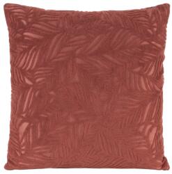 Takoy Bársony díszpárnahuzat OCTAVIA jacquard botanikai mintával