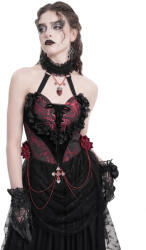 Devil Fashion Corset de damă DEVIL FASHION - Red Heart - ECST00902