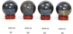  Sfera din Covelit de Peru Mineral Natural - Nucleul Transformarii Subtile - 1 Buc