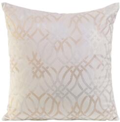 Takoy Boho stílusú bársony díszpárnahuzat ARETA ezüst-arany mintával