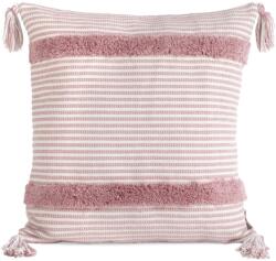 Takoy TERRA COLLECTION Díszpárnahuzat AVINION vastag pamut anyagból bojtokkal díszítve