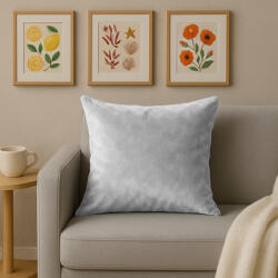 Takoy Egyszínű puha bársony díszpárnahuzat SAMANTA fényes felülettel