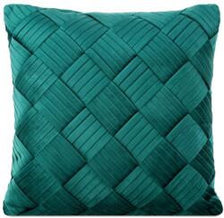 Takoy Bársony díszpárnahuzat SONIA látványos átfonással