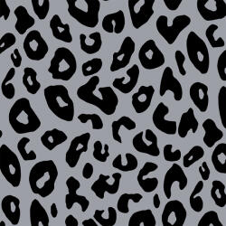 Takoy French terry Takoy 150cm leopard MAXI gri