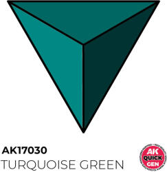 AK Interactive TURQUOISE GREEN 18 ml - QUICK GEN (AK17030)