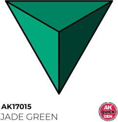 AK Interactive JADE GREEN 18 ml - QUICK GEN (AK17015)