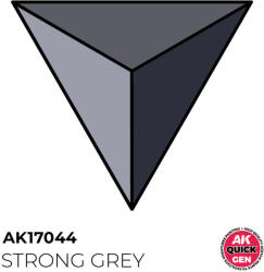 AK Interactive STRONG GREY 18 ml - QUICK GEN (AK17044)