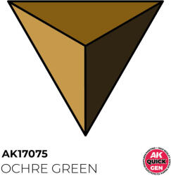 AK Interactive OCHRE GREEN 18 ml - QUICK GEN (AK17075)