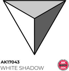 AK Interactive WHITE SHADOW 18 ml - QUICK GEN (AK17043)
