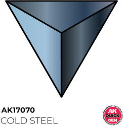 AK Interactive COLD STEEL 18 ml - QUICK GEN (AK17070)