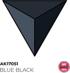 AK Interactive BLUE BLACK 18 ml - QUICK GEN (AK17051)