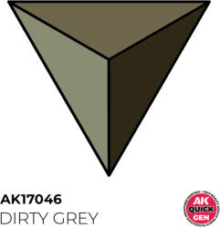 AK Interactive DIRTY GREY 18 ml - QUICK GEN (AK17046)