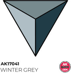 AK Interactive WINTER GREY 18 ml - QUICK GEN (AK17041)