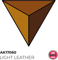 AK Interactive LIGHT LEATHER 18 ml - QUICK GEN (AK17060)