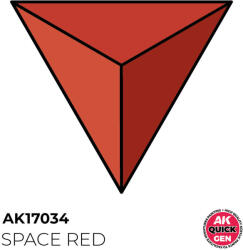 AK Interactive SPACE RED 18 ml - QUICK GEN (AK17034)