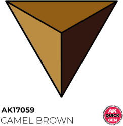 AK Interactive CAMEL BROWN 18 ml - QUICK GEN (AK17059)