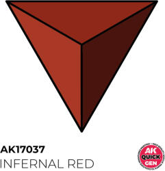 AK Interactive INFERNAL RED 18 ml - QUICK GEN (AK17037)