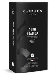Caffé Carraro Kávékapszula, Nespresso® kompatibilis, 10 db, CARRARO "Puro Arabica (CAR040)