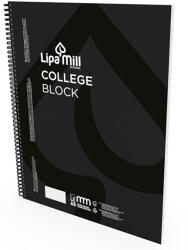Mar-Mar Spirálfüzet vonalas LIPAMILL A/5 70 lapos College block (1252376)