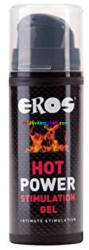 EROS Hot Power Stimulation Gel 30 ml - Forrósító, melegítő síkosító, vízbázisú, stimulációs gél Nőknek - EROS