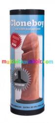 Cloneboy Dildo-Kit Suction Pink pénisz szobor öntő szett, pénisz klónozó, rózsaszín szilikonból, tapadókoronggal